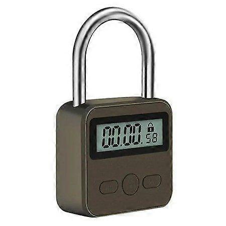 Smart Time Lock LCD Display Travel Electronic Timer Padlock