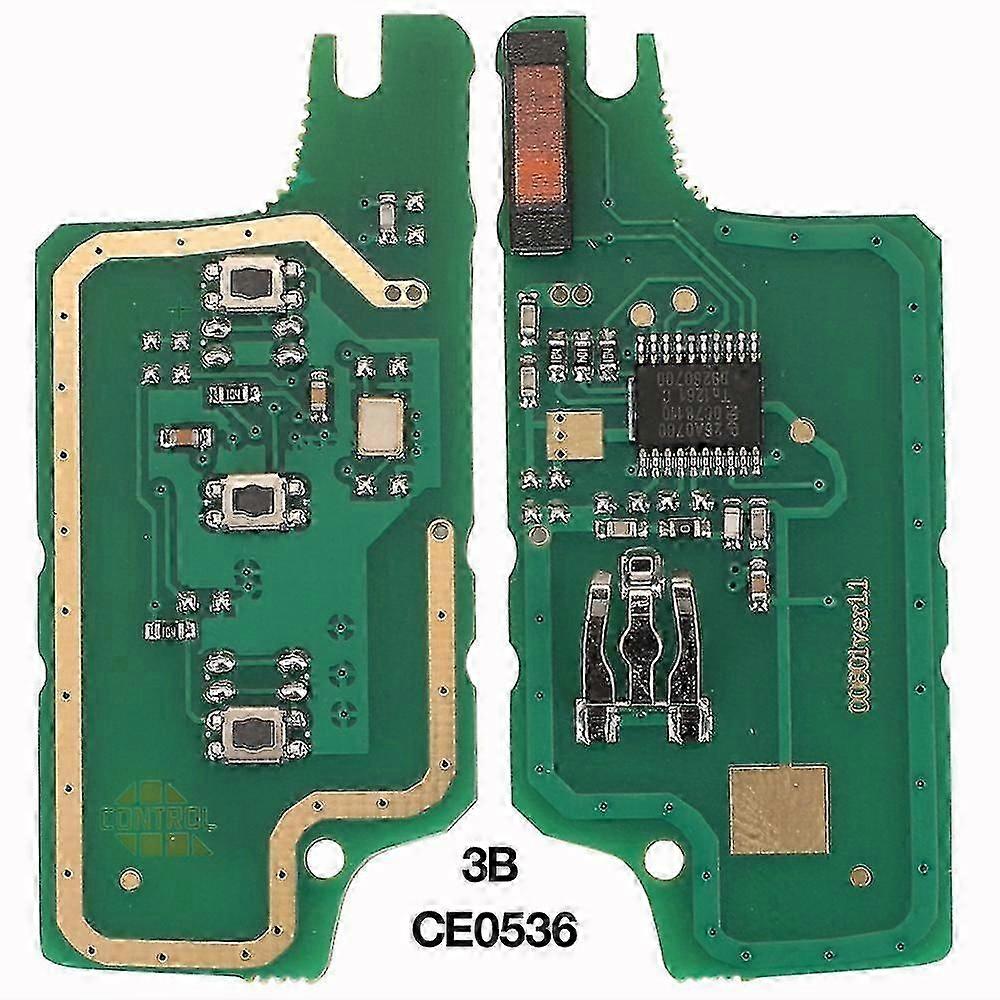 For Citroen C2 C4 C5 C6 Picasso For Peugeot 207 307 308 407 607 Ask/fsk Remote Key Circuit Board Ce0