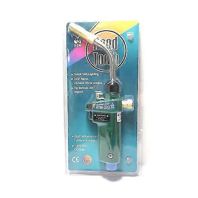 Automatic Ignition High Temperature Welding Torch Fire Portable Mapp Propane Gas Welding Soldering Supplies Iron Gun New