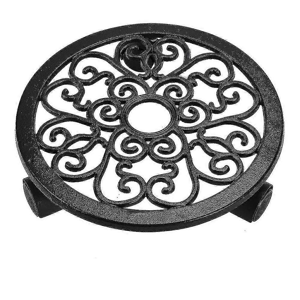 2 Pcs Plant Stand With Wheels -heavy-duty Rolling Plant - Base With Roller For Potted Plants And Fl