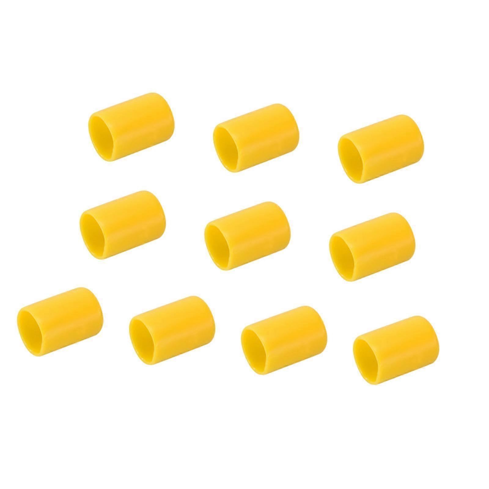 10x Billard Queue Tip Protektoren Pool Queue Tip Head Covers Snooker Queue Tip Abdeckungen