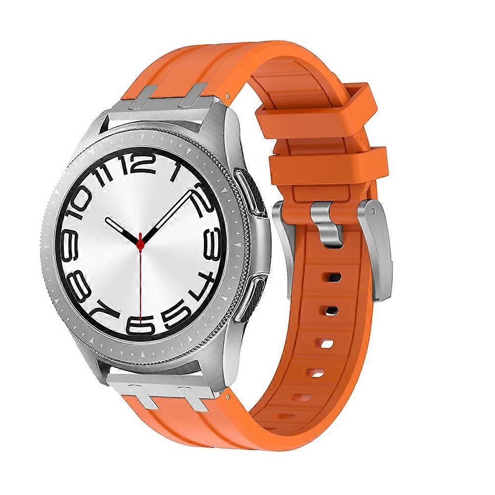 Flat Head Silicone Watch Band