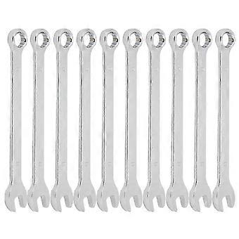 10pcs 8mm Ratschenschlüssel Set Chrom Tangsten Stahlschlüssel Auto Reparatur Handwerkzeug