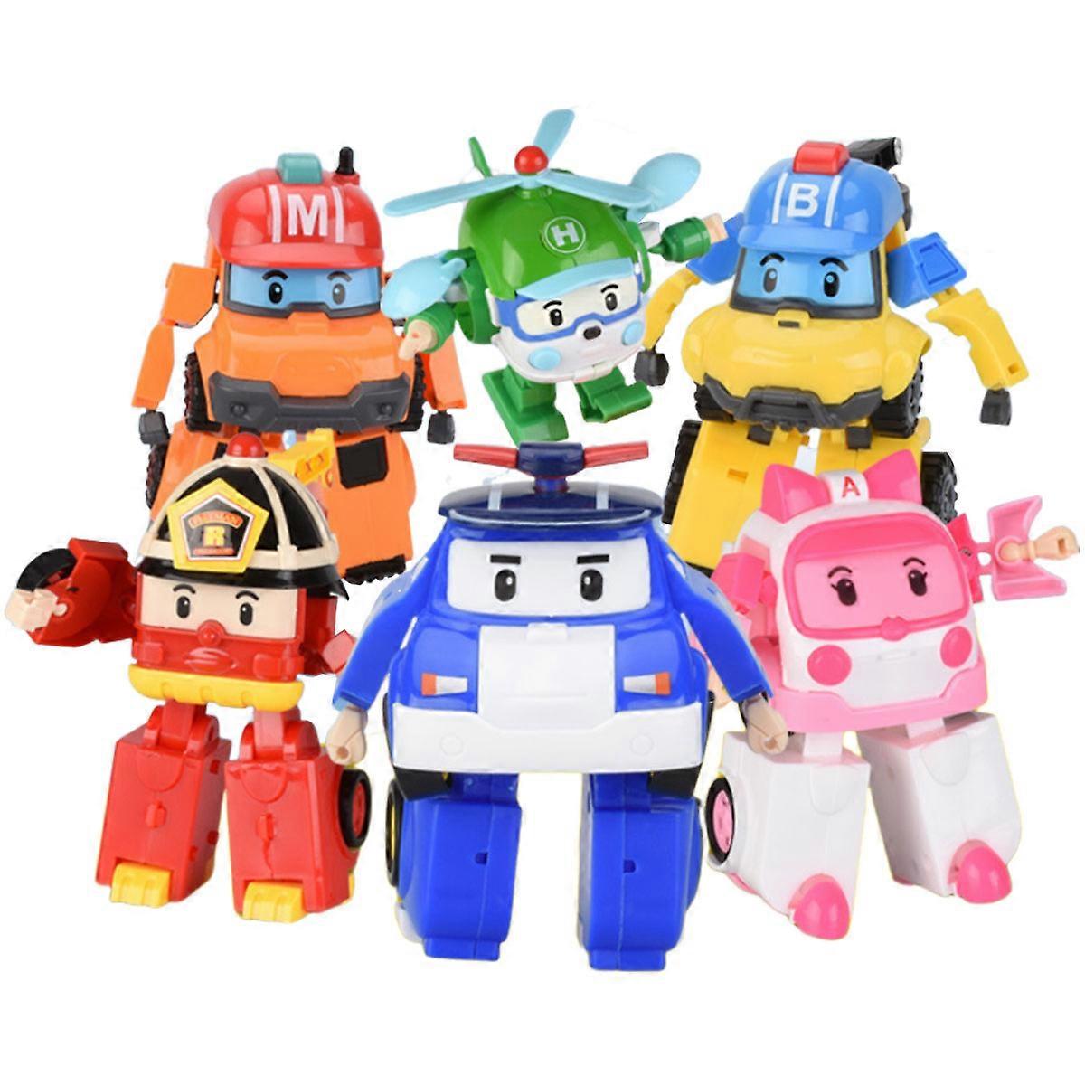 Robot Bil Model, Legetøj, Robot Action Figur