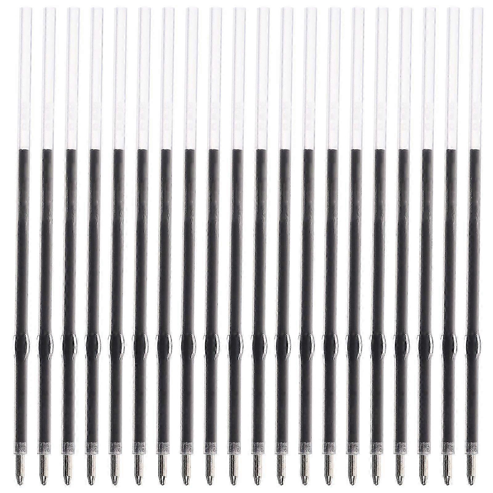100pcs Pen Refills Press Type Gel Pen Refills Pen Refill Replacements Office Pen Refills