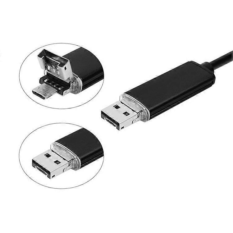 AN99 Waterproof 5M 5.5mm 6-LED Android PC USB Endoscope Inspection Video Camera