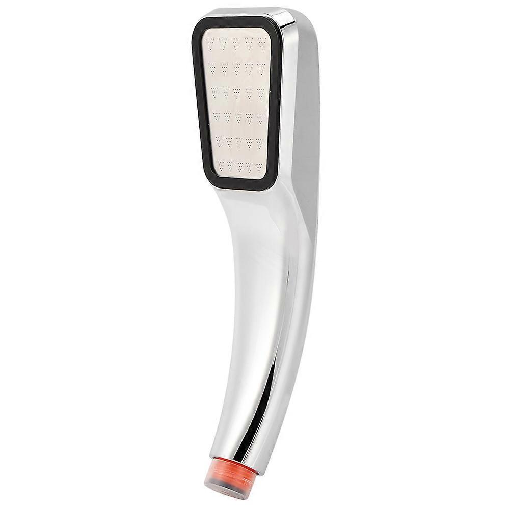 G1/2 Thread High Pressure Water-Saving Hand-Held Shower Nozzle Head for Bathroom Use, Durable Plastic, Adjustable Spray