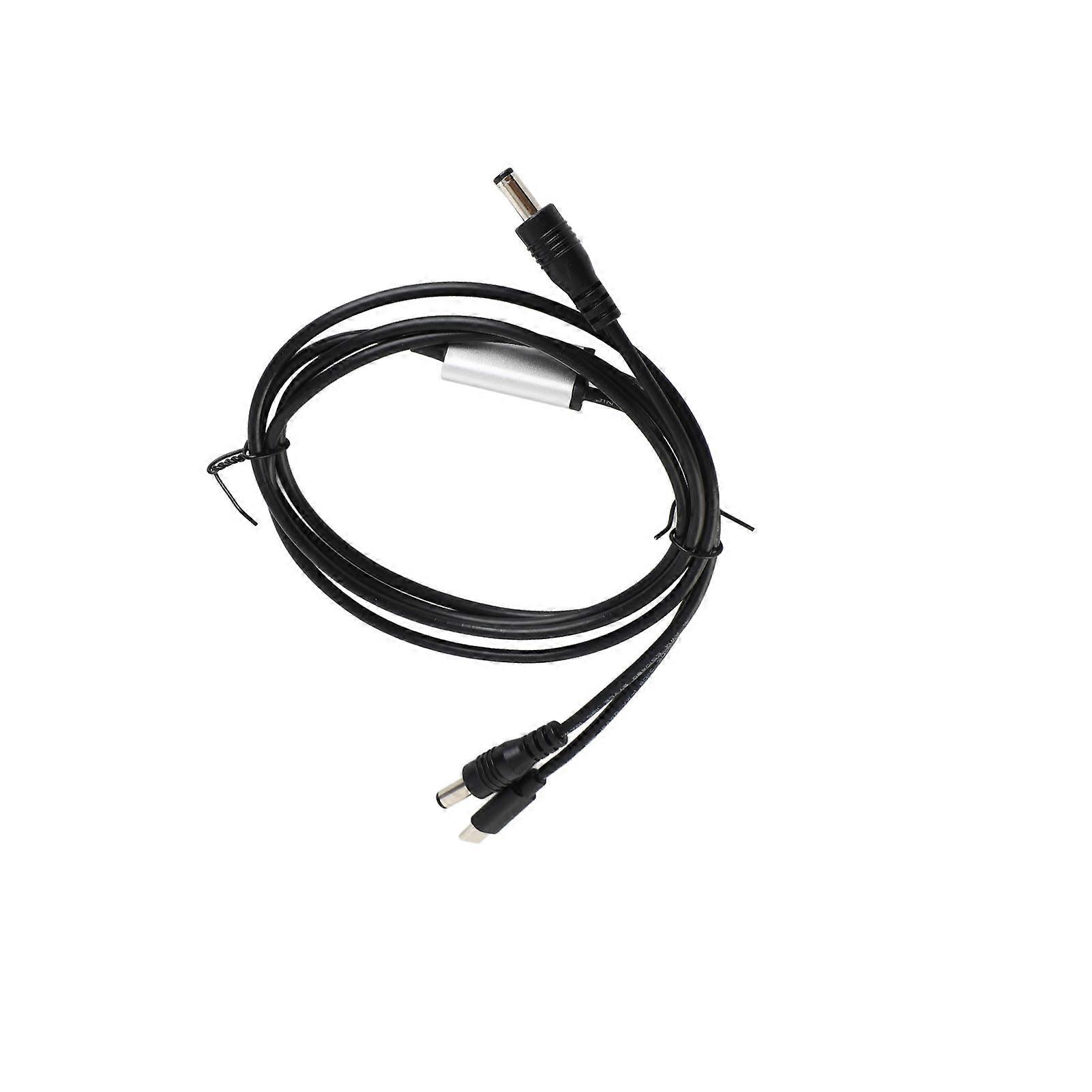 1.25M 4.1FT DC Power Cable Replacement USB C to DC 5.5x2.1mm Port Converter Cord for Laptop Speaker Display