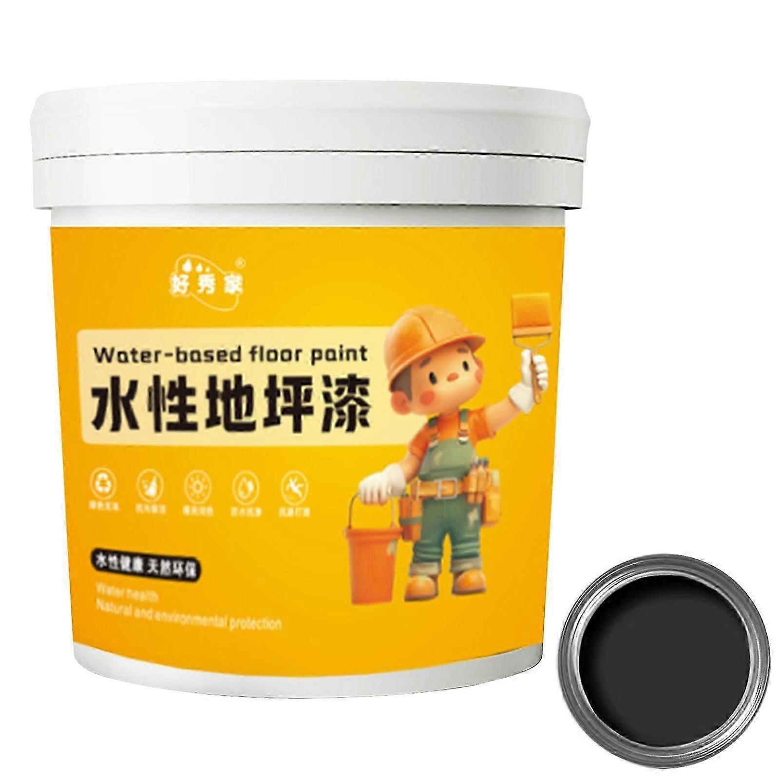 Waterproof Water-Based Epoxys Floor Paint Versatile Rapid Drying Floor Paint for Workshop