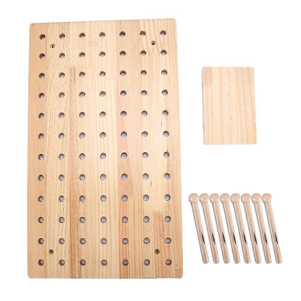 Rectangle Shape Wall Hanging Storage Shelf Rack for Home Decoration, Wood Material, Modern Style, 2-Tier Design