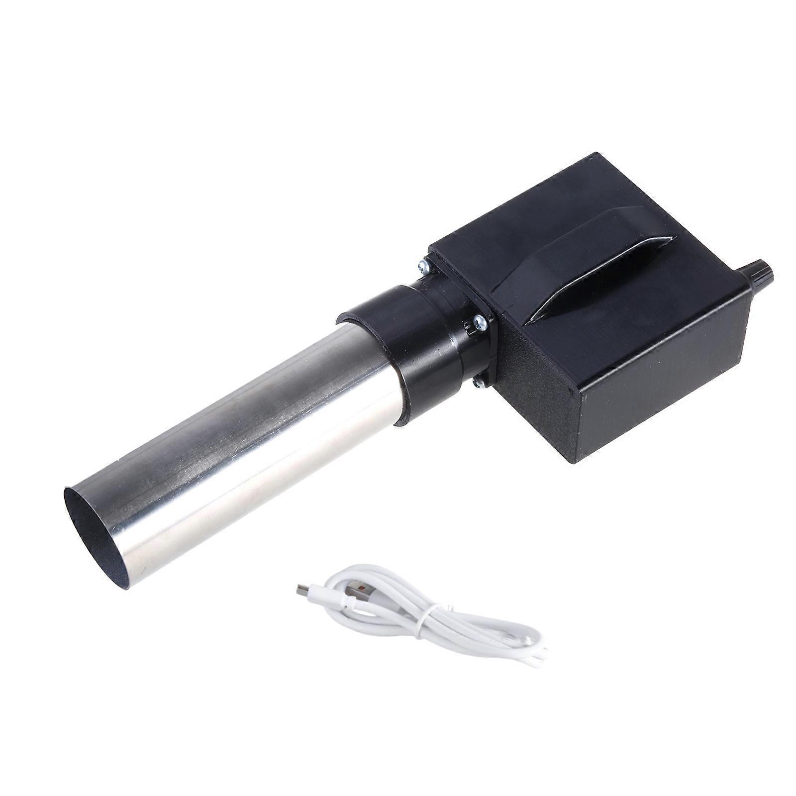 Quick BBQ Fan Air Blower, Rechargeable 1800mAh Battery for Efficient Cooking During Camping