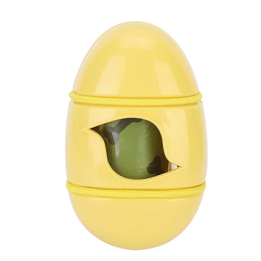 Plastic Pet Garbage Box Egg Shape with Elastic Band Rubbish Bag for Small Dog and Cat - Eco-Friendly Design