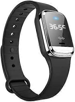 Mosquito Repellent Bracelet, Body Temperature Display and Watch, USB Rechargeable Waterproof Ultrasonic, Suitable for Adults and Kids Indoor and Outdo