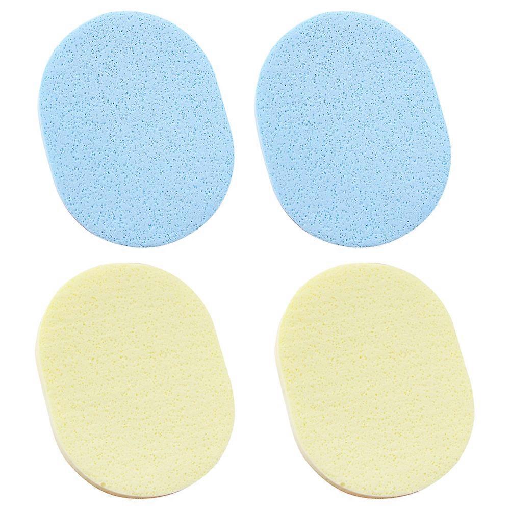 Éponge pour le visage pour déboucher les pores, éponge à absorption rapide pour un nettoyage efficace, douce douce sans danger pour tous les types de peau, nature réutilisable