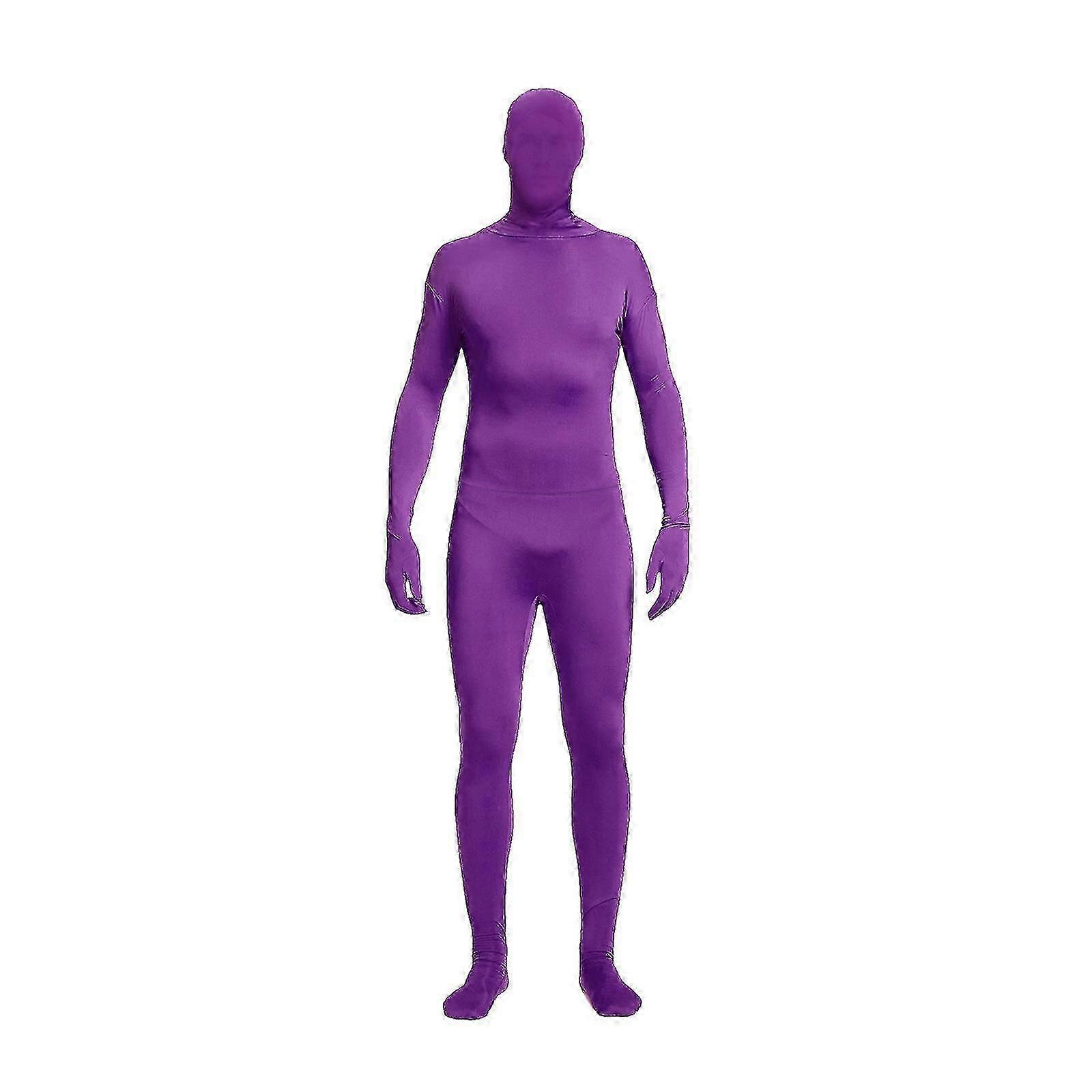 Party Ninja Invisible One Piece Tight-full Body Costume Bodysuit Bachelor Party Group Costume Carnival Costume