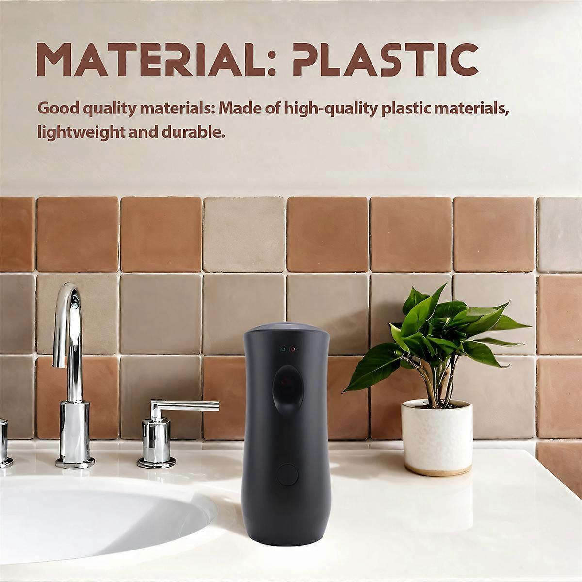 Automatic Scent Spraying Machine Bathroom Timed Odor Cleaning, Black