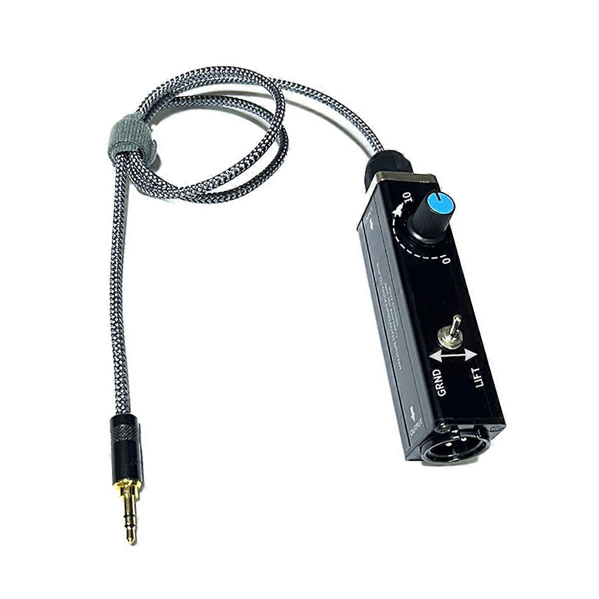 Audio Cable Isolator XLR Eliminates Noise Ground Loop Audio Isolator Anti-Interference Current Sound