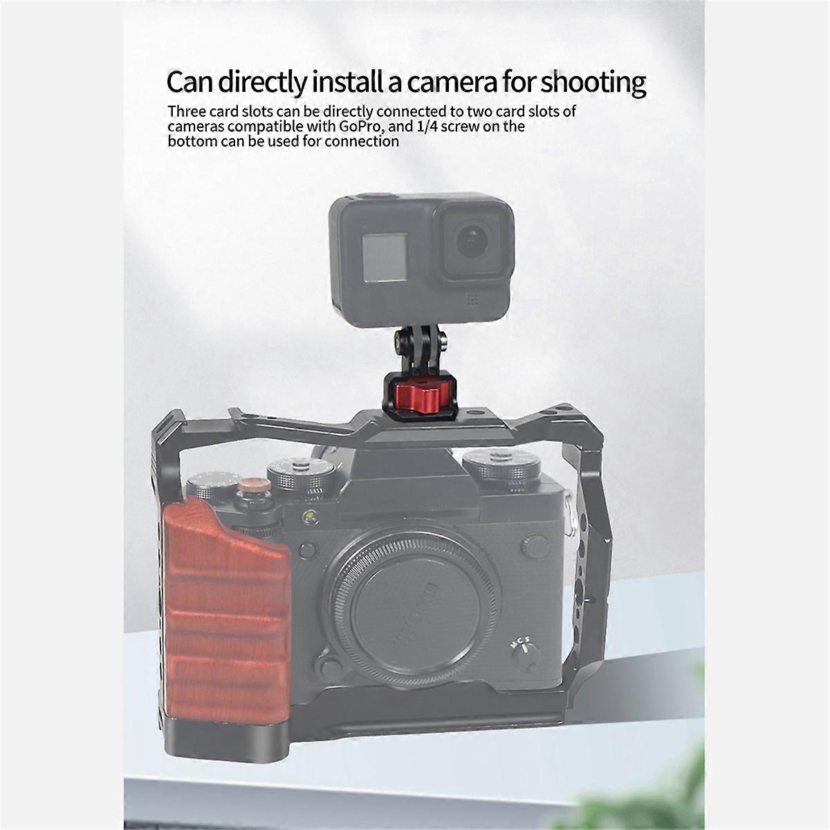 Positioning Disassembly Fixed Mounting Base,Black Red A