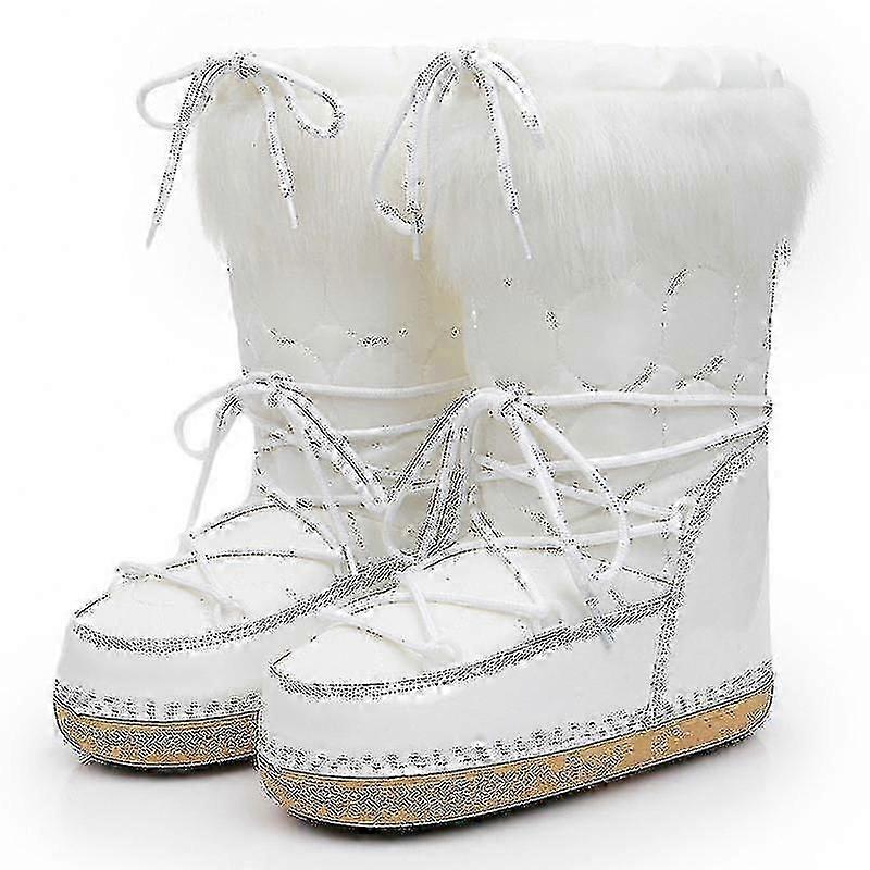 Vintermote Moon Sko Varm plysj Boot Bt