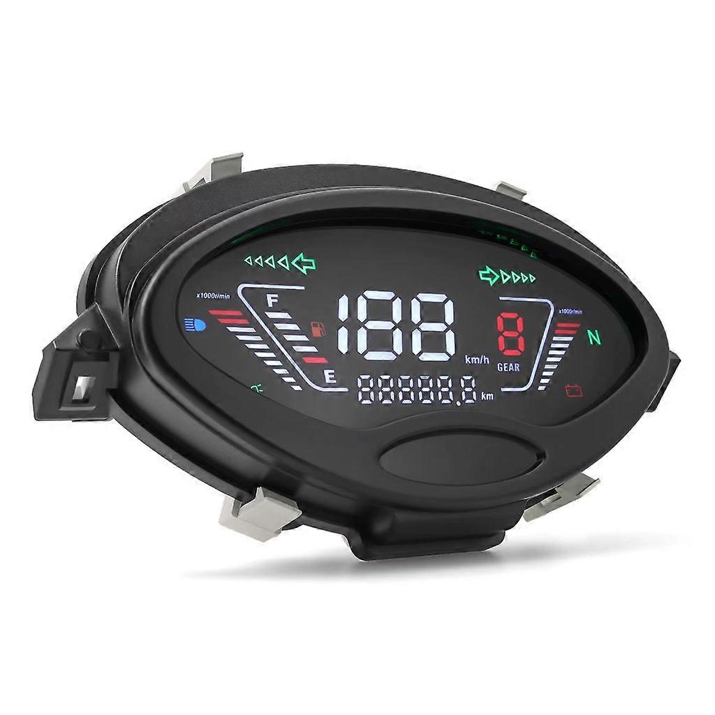 Precise Motorcycle LCD Digital Instrument with Night Illumination For Wave125S
