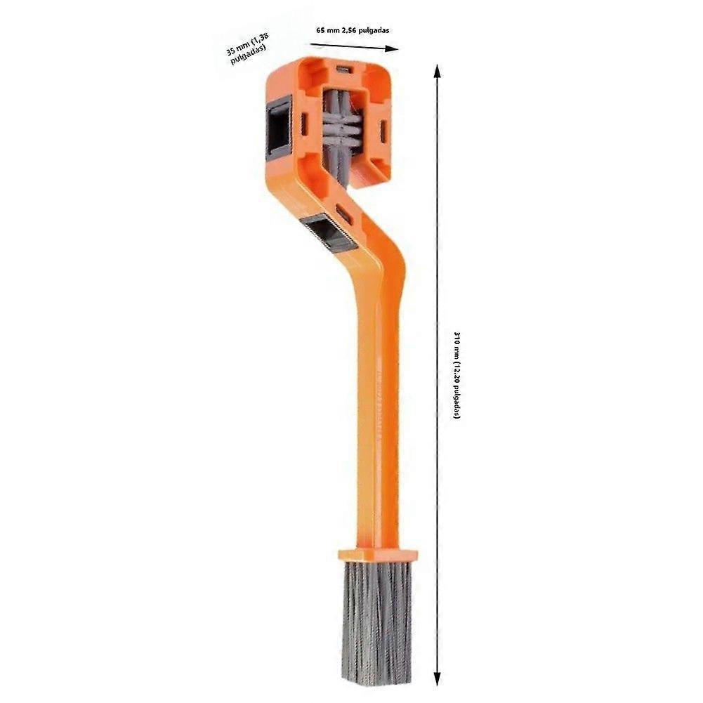 Bicycle Chain Cleaning Brush, Double Head, Multifunctional, Portable, for Motorcycle and Bicycle, Bicycle Chain Cleaning Tool