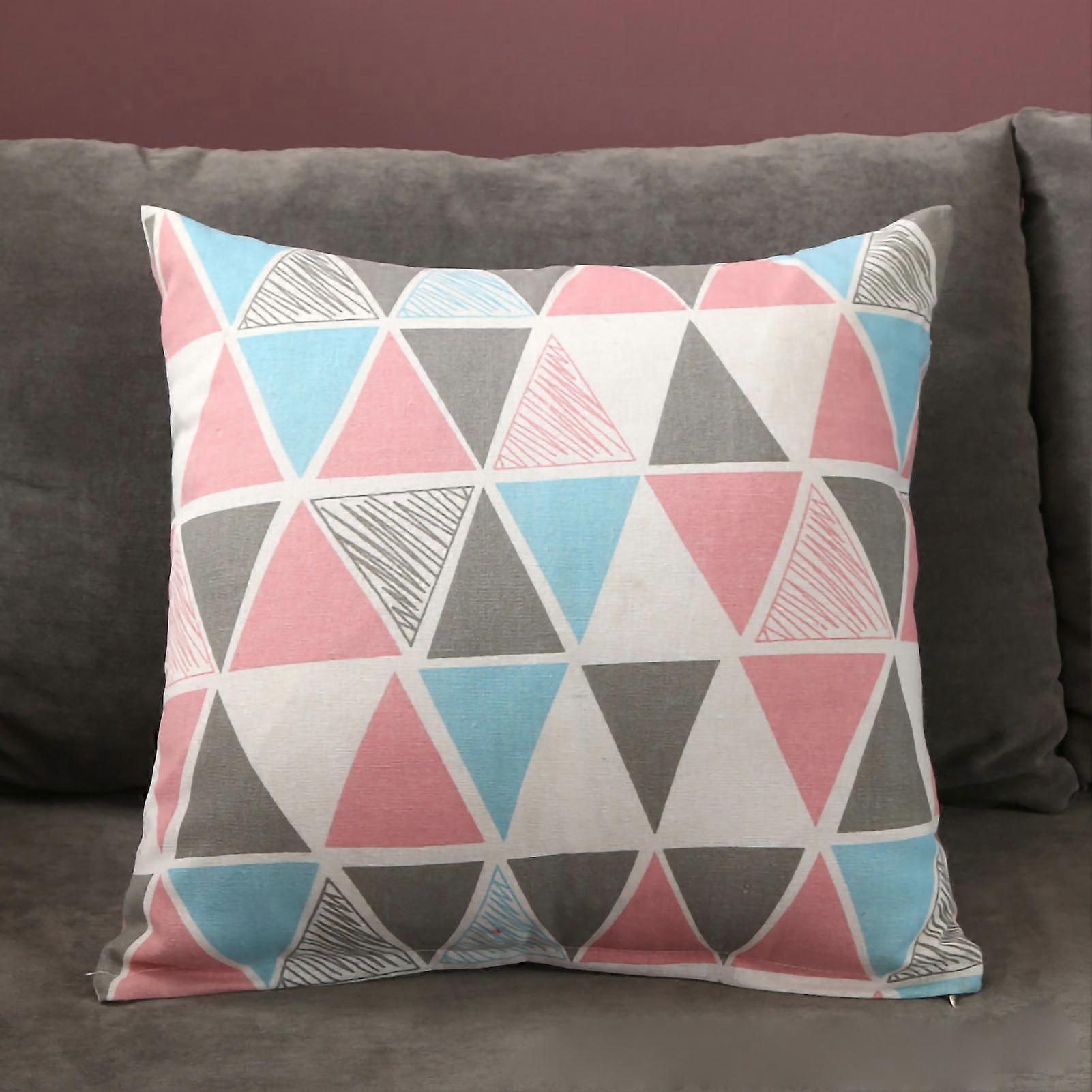 Home Pillow Case Sofa Cushion Accessories Linen Nordic Style Daily Use Home Textiles