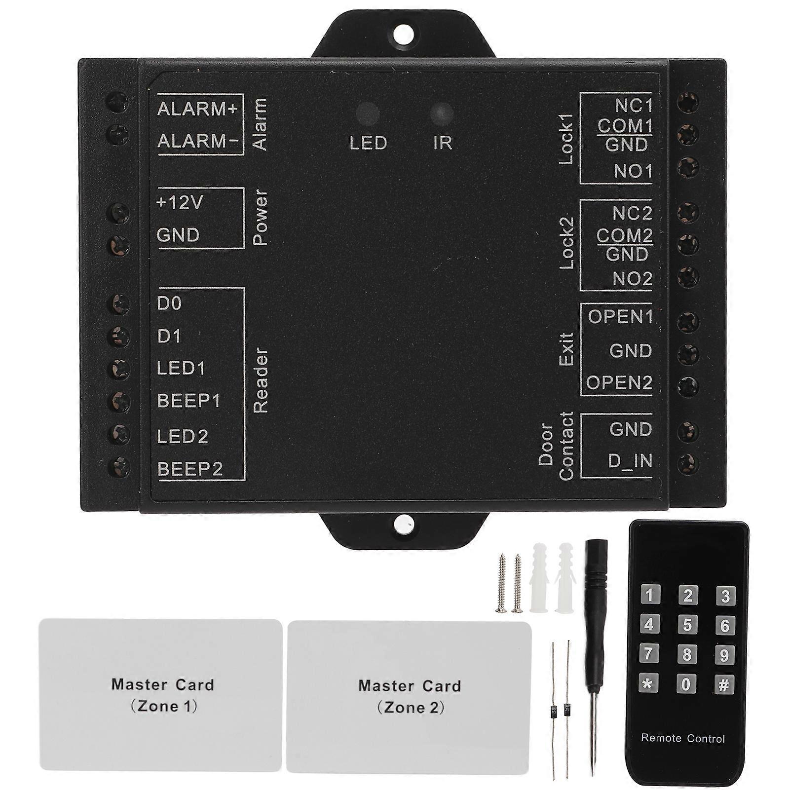 Double Door Access Control Controller Support Wiegand 26‑37 Reading Head Non Networked Double Door Controller