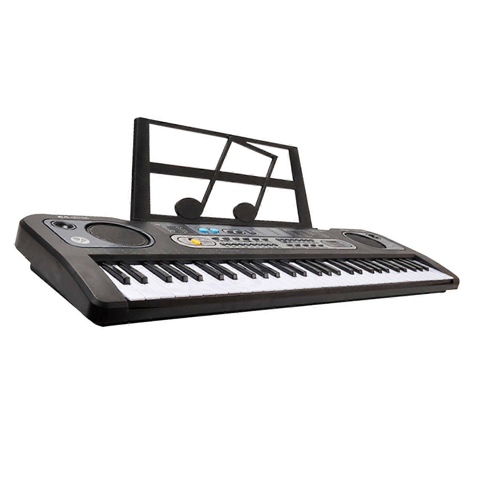 61 Key Keyboard Piano Portable Multifunctional 76cm Children Electronic Keyboard Piano Without Plug