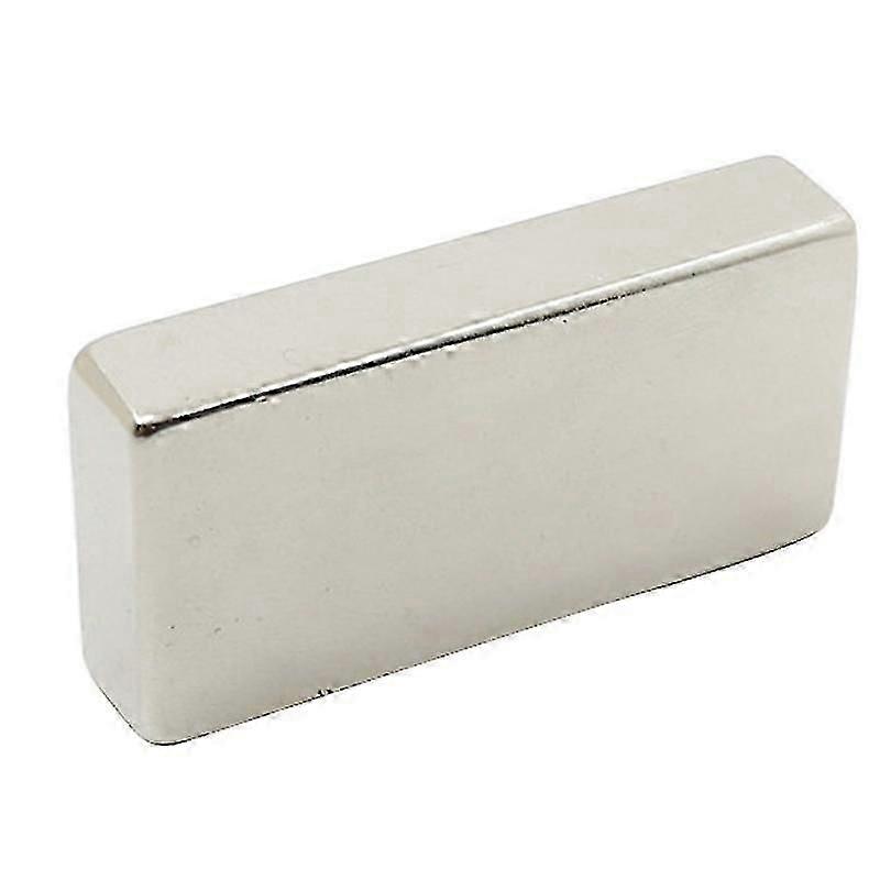 N52 Magnetics 1PCS μεγάλος όγκος έξοχος ισχυρός νεοδύμιο 50X25X10mm μαγνητών μπλοκ λουρίδων