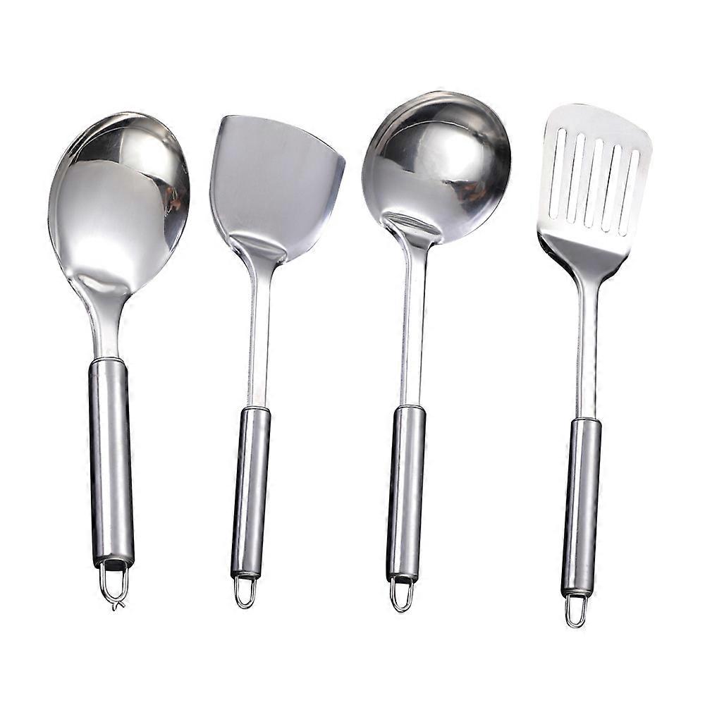 4pcs Home Kitchen Cooking Stainless Steel Kitchenware