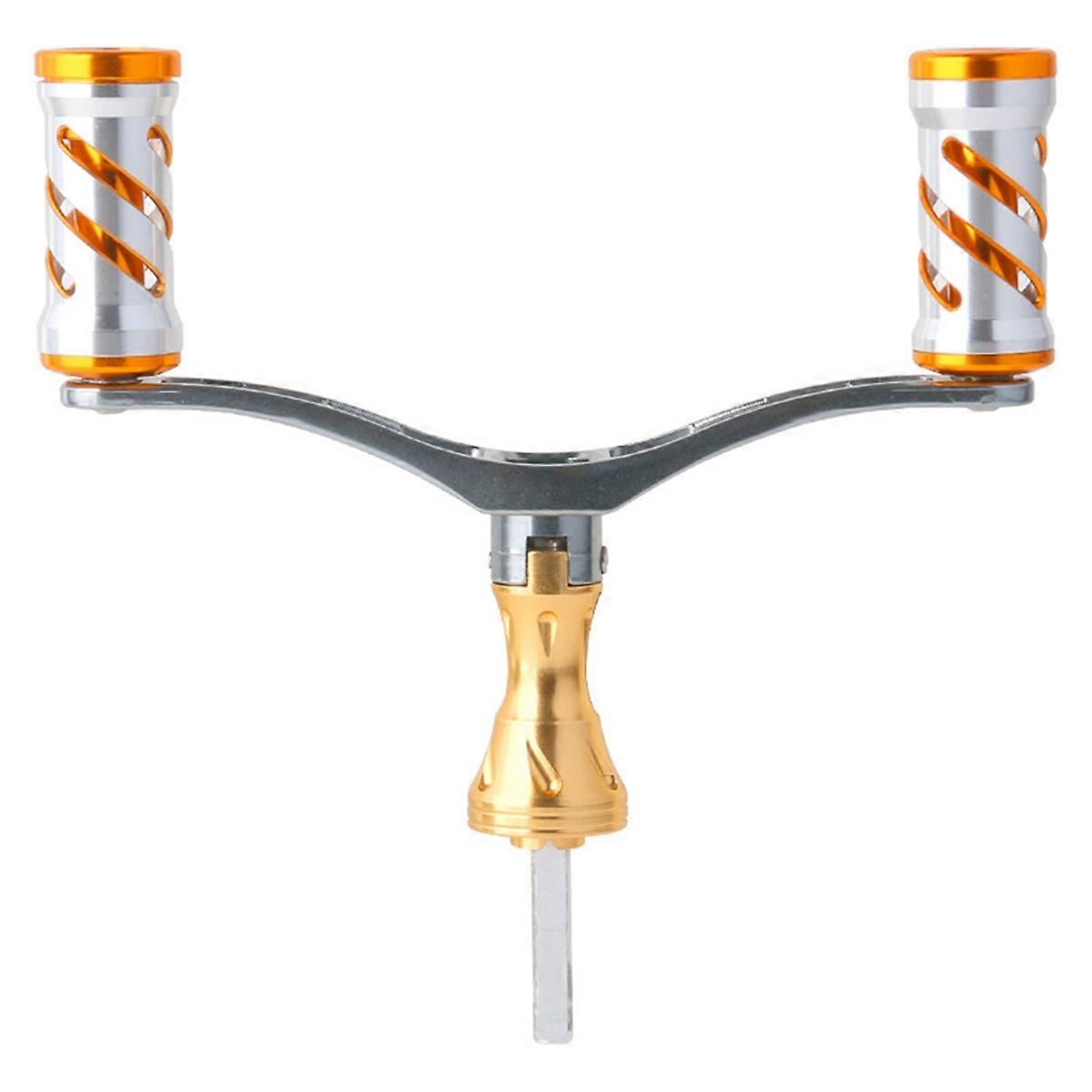 Double Grip Spinnings Reel Rocker, Fishing Reel Accessories Double Rocker Modified DIY Fishing Reel