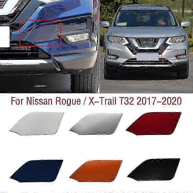 עבור ניסאן Rogue X-trail Xtrail T32 2017 2018 2019 2020 פגוש קדמי לרכב גרירה וו כיסוי מכסה נגרר גורר כיסוי כיסוי עיניים מכסה