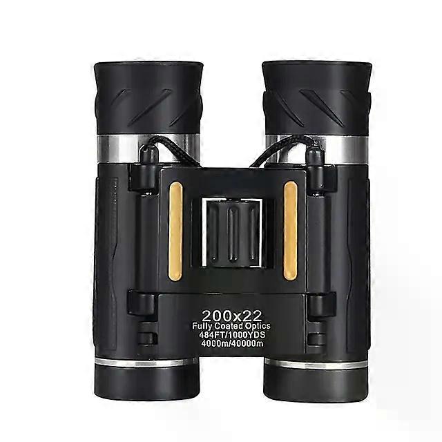 200X22 Upgrade Professional HD Binoculars 40000m Phone Telescope High Magnification BAK4 Micro Telescope for Camping