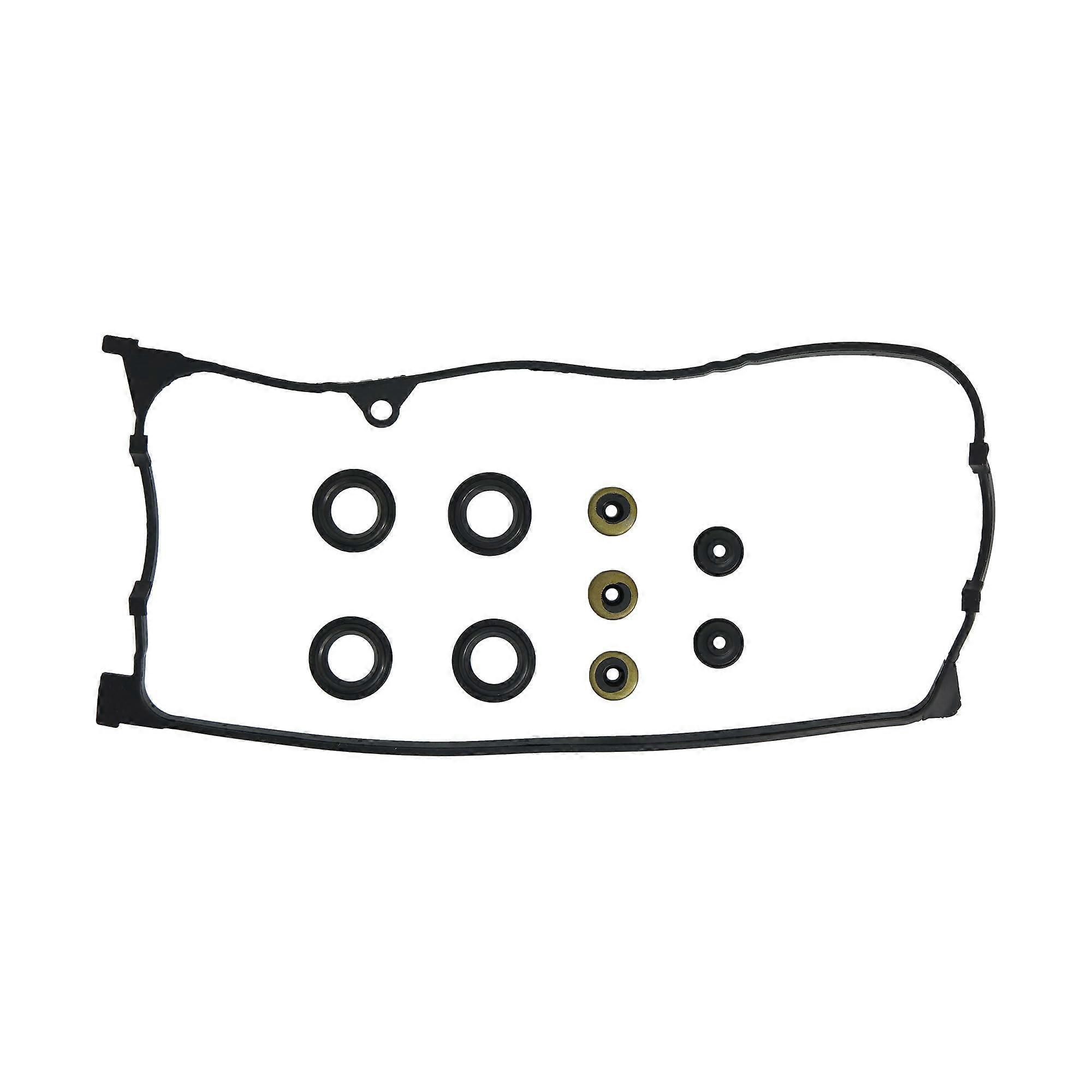 Valve Cover Gasket Set 12341-PLC-000 12030-PLC-000 12030-PLC-010 VS50606R for 2001-2005 Honda Civic 1.7L L4 Engine