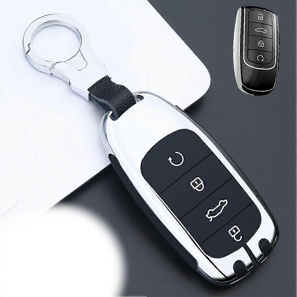 Zinc Alloy Car Key Case Cover for Chery Tiggo 8 Pro, Tiggo 8 Plus, Tiggo 7 Pro Max, Omoda 5, C5, Key Fob Protector