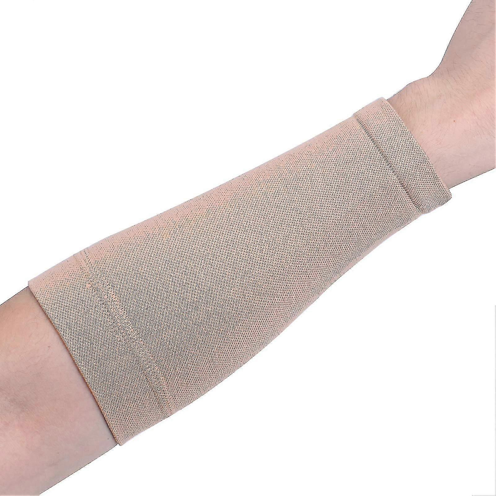 1 pz. Fascia di copertura completa per tatuaggi sull'avambraccio, maniche a compressione, protezione solare, uomo e donna