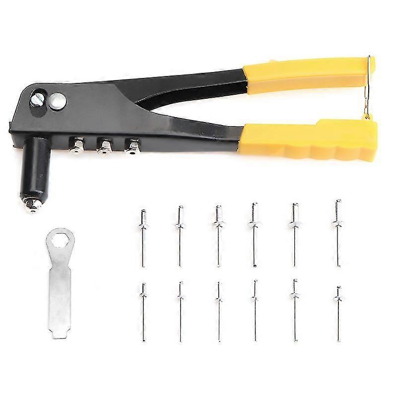 380/200/120/60pcs Heavy Duty Riveter Set Hand Riveter Set Blind Rivet Pliers Gun Diy Rivets Nut Automotive Tools