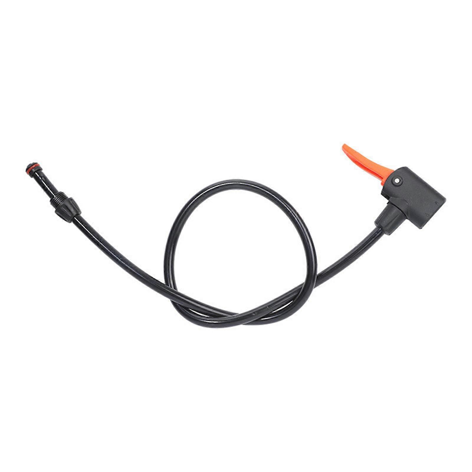 Bicycles Pump Nozzle Hose Adapter with Double Valves Hose Nozzle Pump Pumping Valves Road Bike Connector Easy to Use