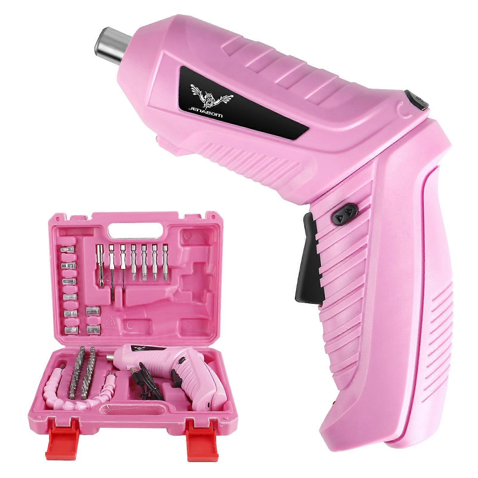 47 in 1 Electric Screwdriver, Cordless Drill Screwdriver Bits Set Rechargeable, 3.6V Li-ion 3.5N·m Max Torque Electric Rotatable Drill Screwdriver