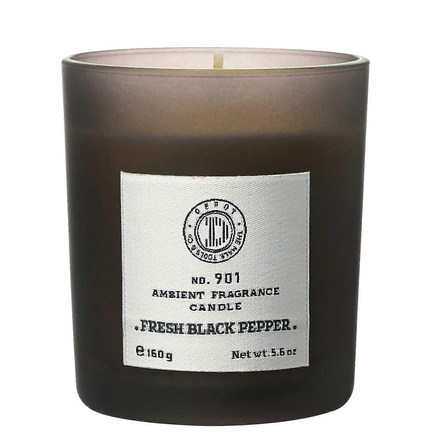 Depot, 900 Senteurs N° 901, Poivre Noir Frais, Bougie Parfumée, 160 g