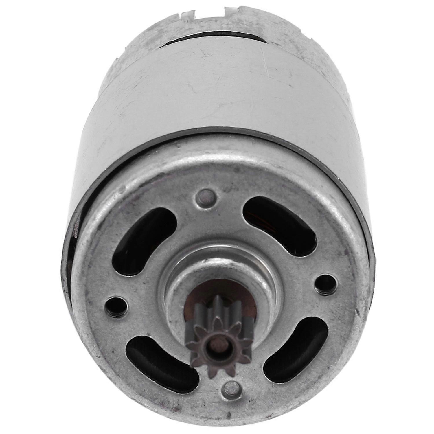RS550 21V DC Motor with Single Speed 9 Teeth and High Torque