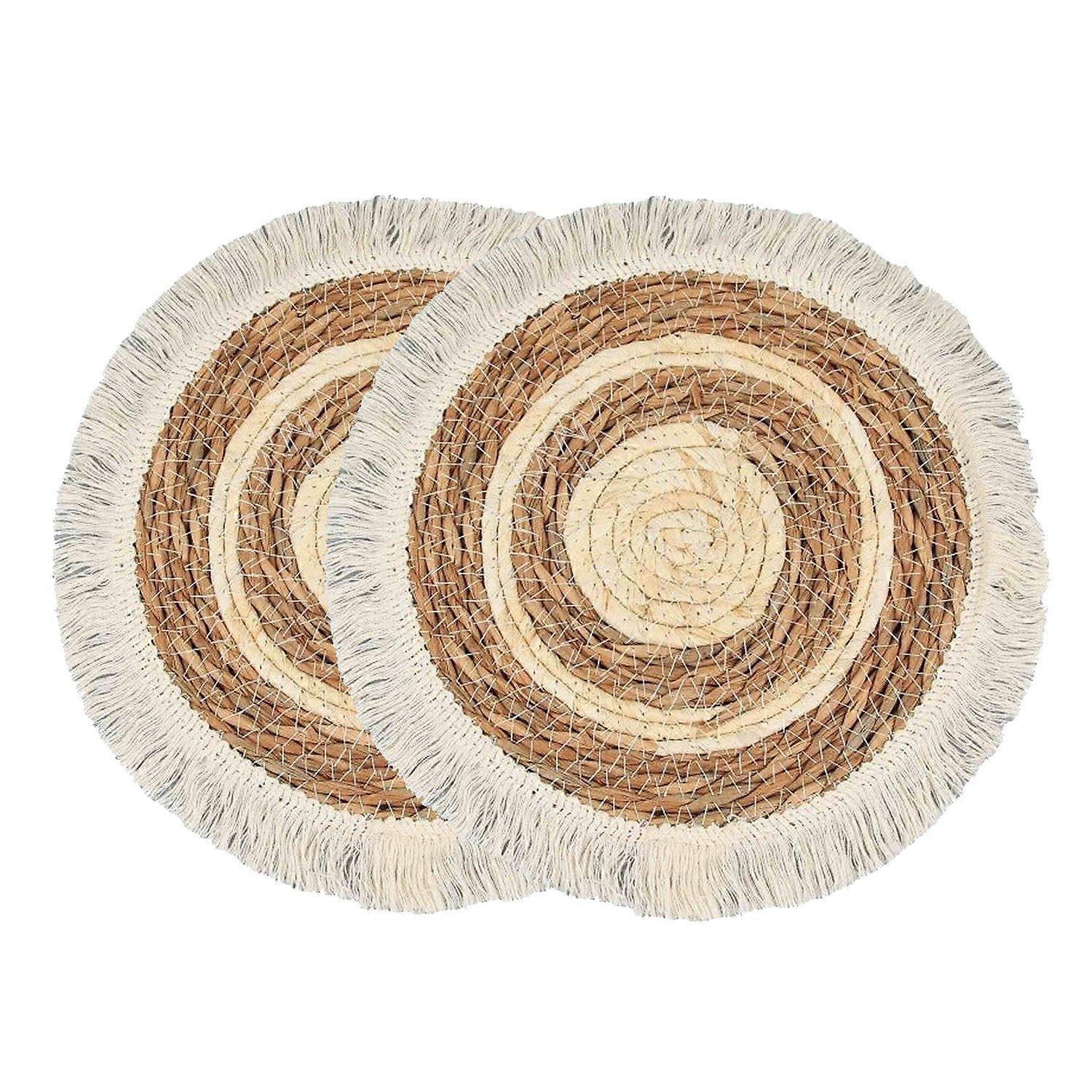 Table mat washable plate coasters handmade coasters durable stylish eco-friendly