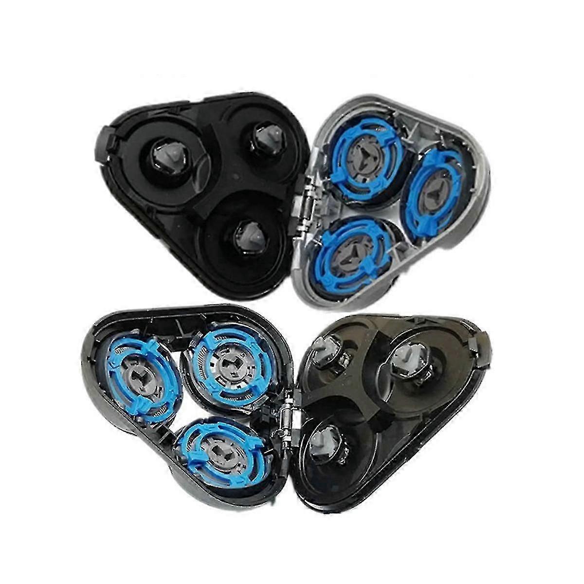 Replacement Shaver Head compatible with Philips S5000 S5370 S5571 S5420 S5140 S5078 S5077 S5050 S5082 Electric Razor Blade-Black-B15