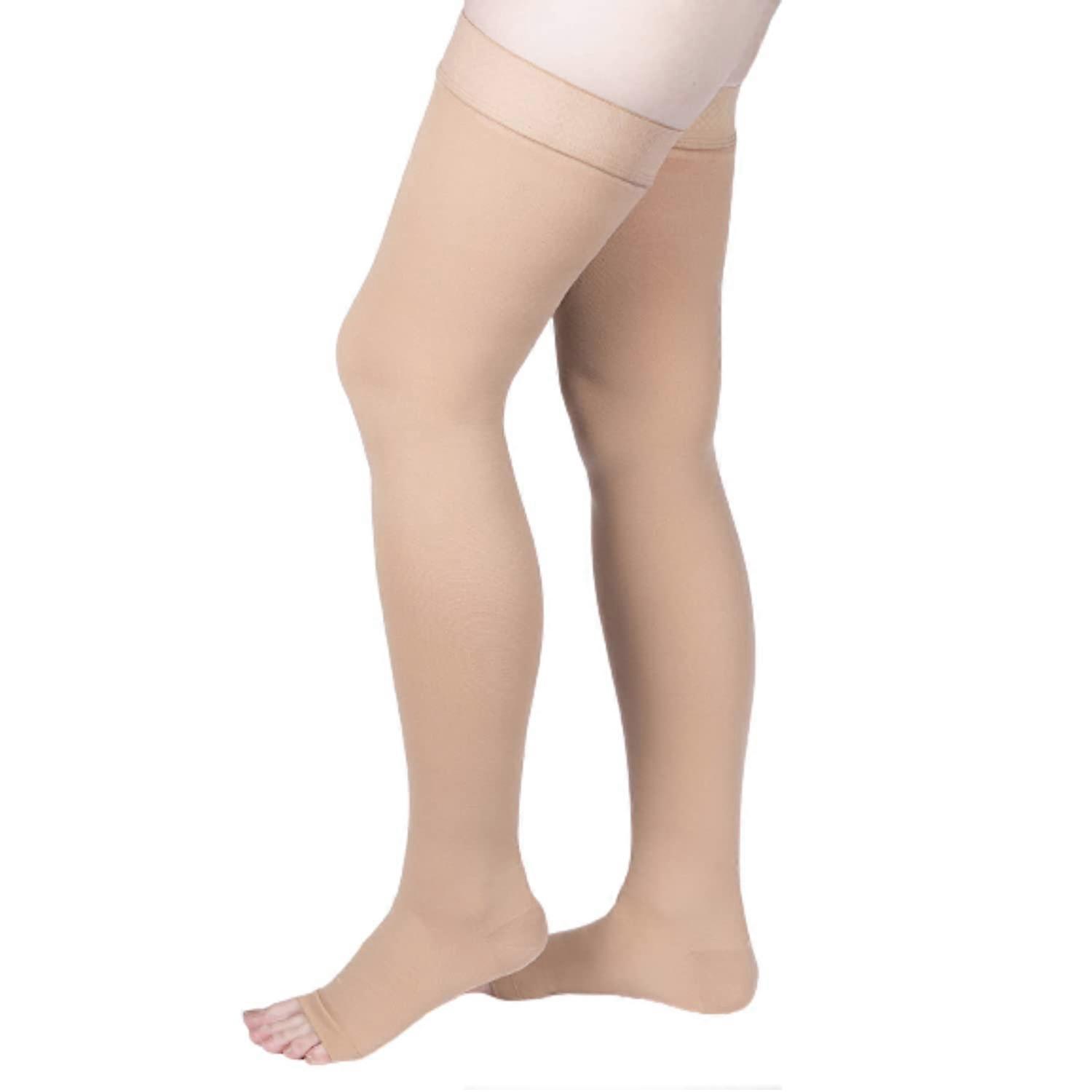 Allegro 2030 mmHg Surgical 205/212 Open Toe Thigh High Medical Compression, Comfortable Support Garments