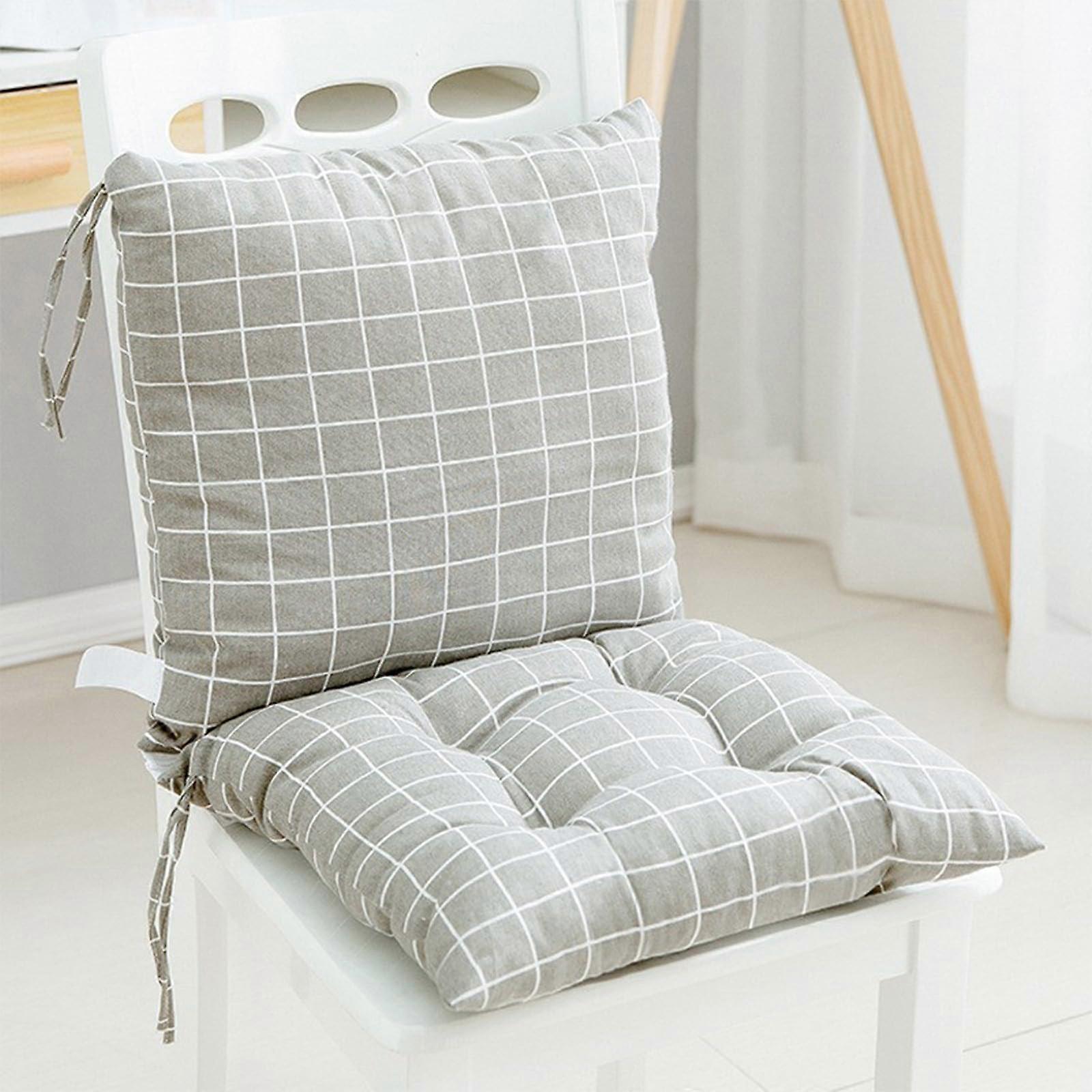 High Back Chair Cushions, Rocking Chair Cushion with Ties, Multipurpose Seat Cushion