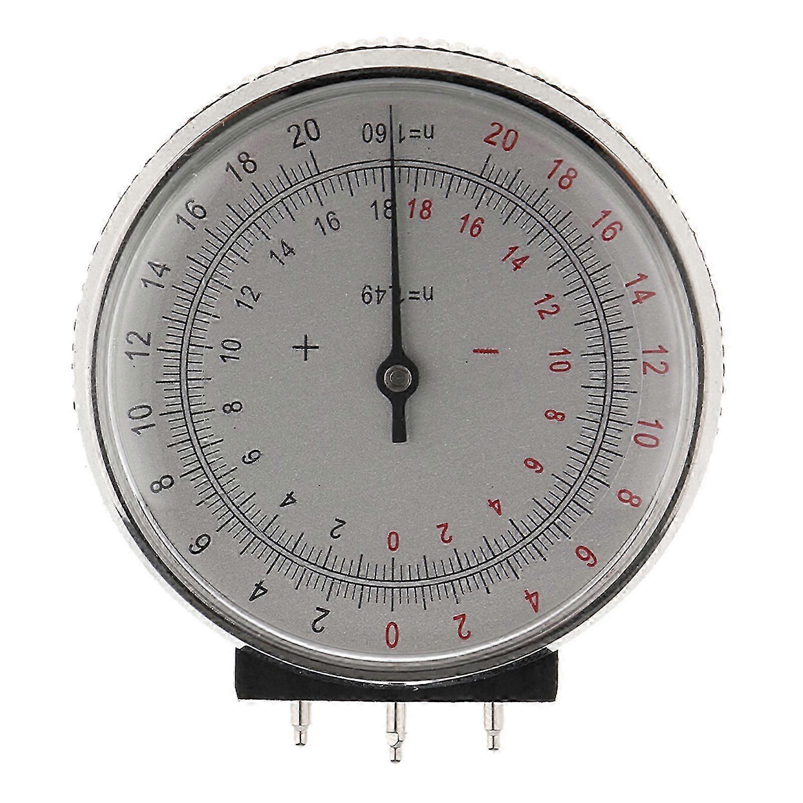 Ophthalmic Lens Clock Base Curve Optician Lens Curvature Measure Gauge + Box