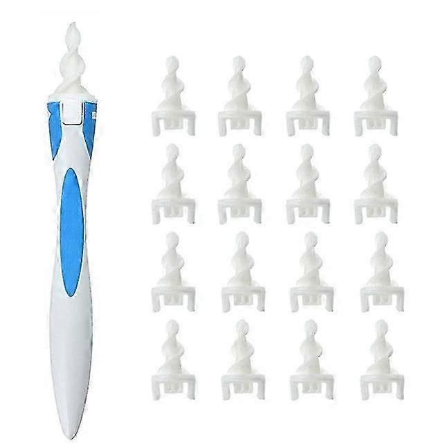 Ear Wax Remover Tool Ear Cleaner With Soft Silicone 16 Replacement Tips Simply To Grab And Extract Earwax