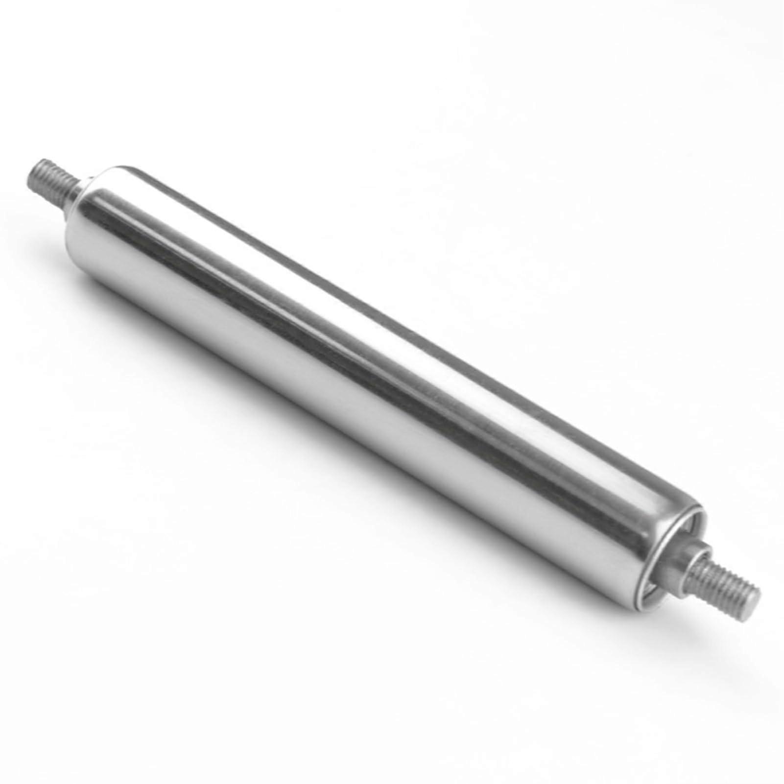 External Thread Conveyor Rollers for Woodworking, Stainless Steel Transmission Replacement Part