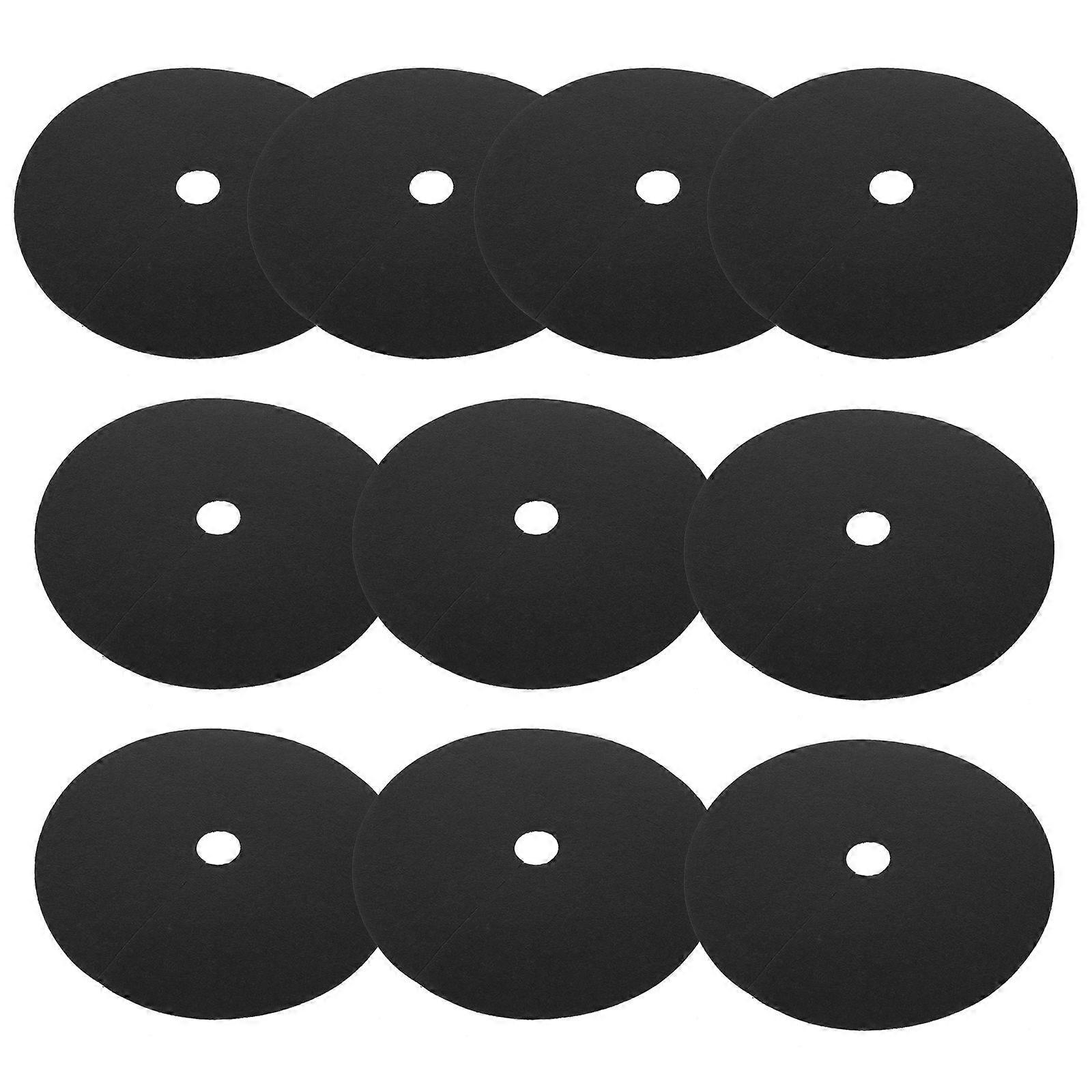 10pcs Nonwovens Tree Mulch Rings Tree Protector Mats Round Plant Covers