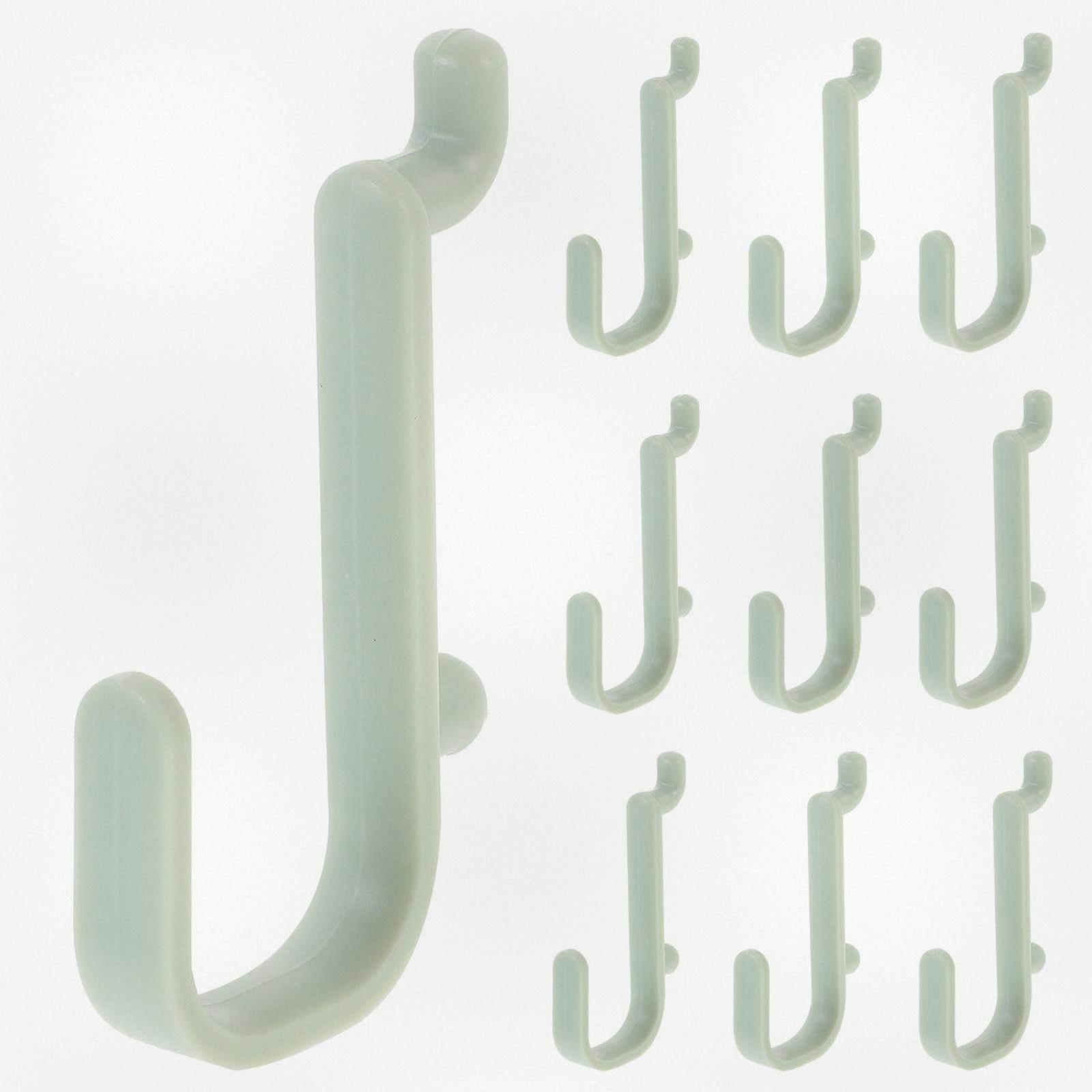 20 Pack of Plastic Hooks for Pegboards, Ideal for Kitchen and Home Organization, Versatile Storage Solutions